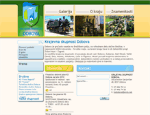 Tablet Screenshot of dobova.si